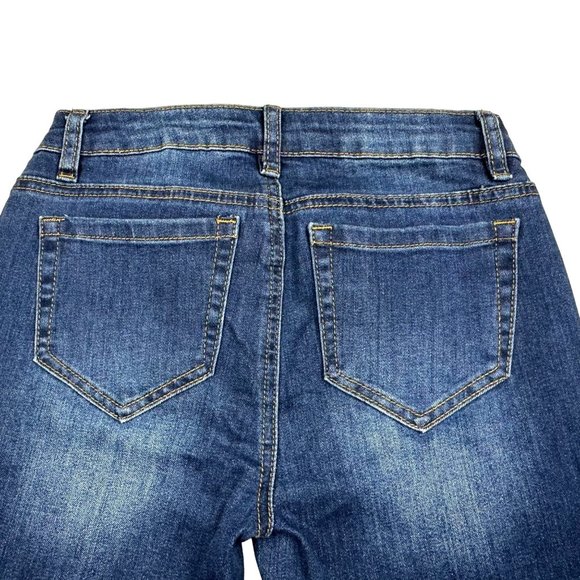 Boom Boom Jeans Slim Straight w/Embellished Cuff - NWT - Picture 4 of 7